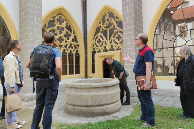 České Budějovice, Dominikánský klášter, setkání vedoucích odborů péče o památkový fond, NPÚ.