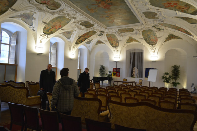 sala terrena holešovského zámku