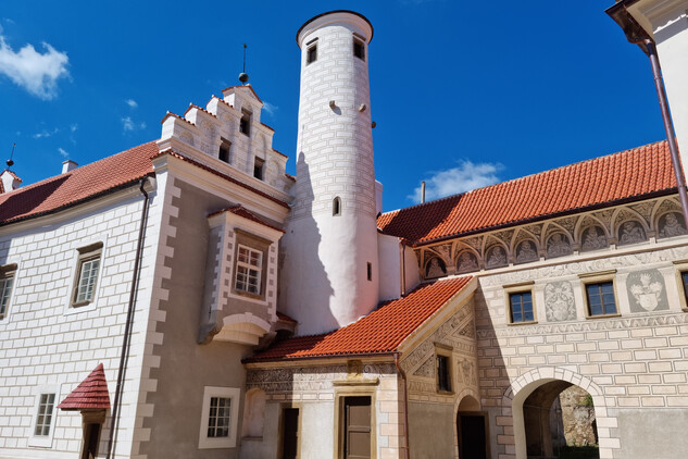 Zámek Červená Řečice po obnově, foto: M. Indrová